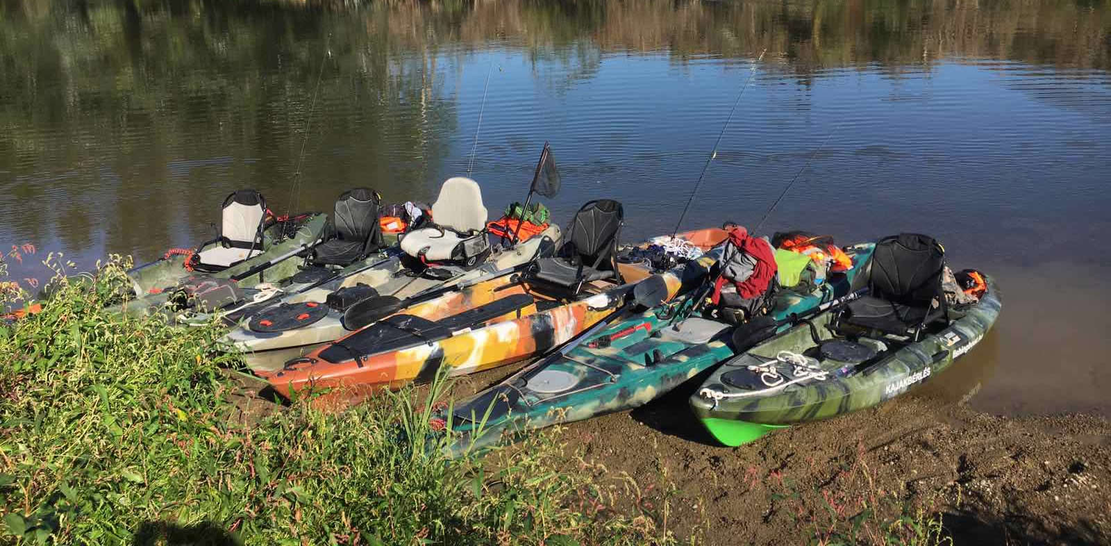 Horgászkajakos horgásztúra a Sajón Horgászkajakos horgásztúra a Sajón