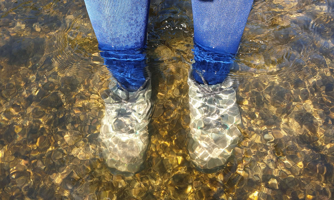 Vízálló zokni teszt Vízálló zokni teszt