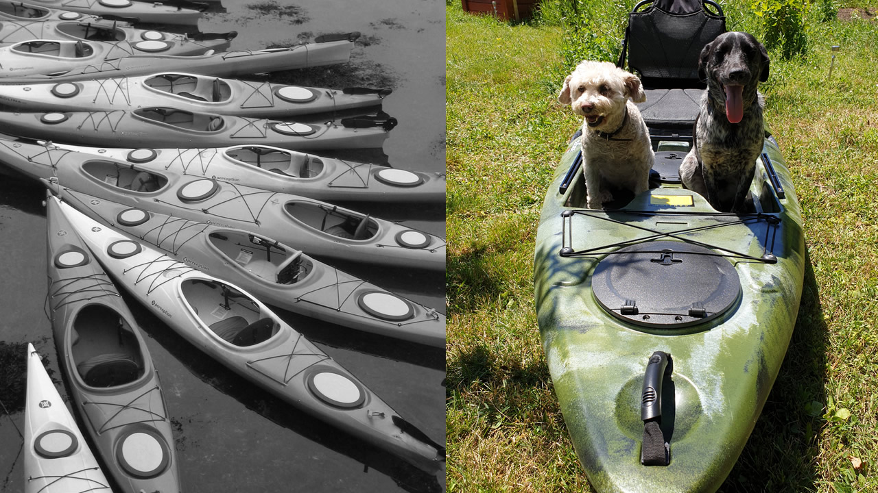 Vízitúra horgászkajakkal Vízitúra horgászkajakkal